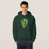 Powered by Beer St Patrick’s Day Shirt – moletom パーカ (正面フル)