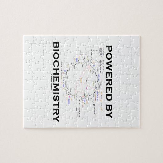 Powered By Biochemistry (Krebs Cycle) ジグソーパズル (横)