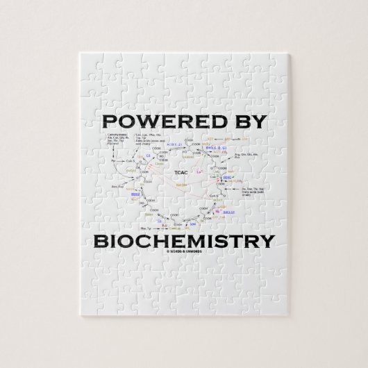 Powered By Biochemistry (Krebs Cycle) ジグソーパズル (縦)