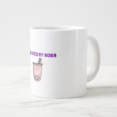 Powered by Boba – かわいいかわいいバブルティー ジャンボコーヒーマグカップ (正面右)