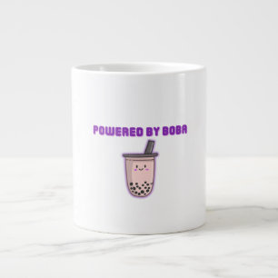 Powered by Boba – かわいいかわいいバブルティー ジャンボコーヒーマグカップ