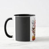 Powered By Caffeine Combo コーヒーマグ | 冗談コーヒー マグカップ (左)