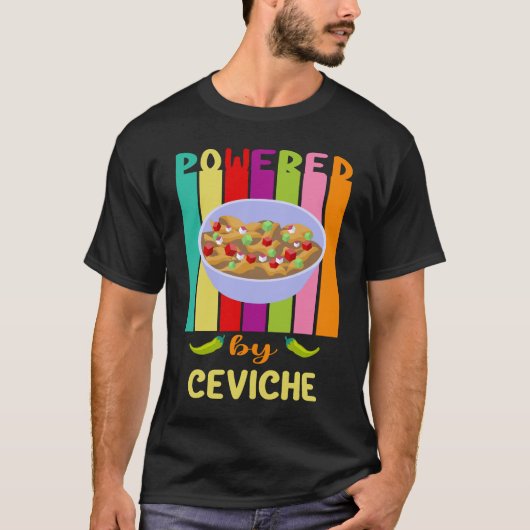 Powered By Ceviche St Paddys選手コーチCinco D Tシャツ (正面)