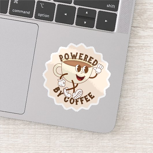 Powered by Coffee シール (詳細)