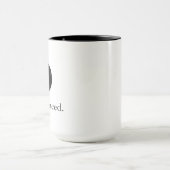 Powered by Coffee and Qi Mug – Acupuncture Gift マグカップ (中央)