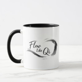 Powered by Coffee and Qi Mug  Acupuncture Gift マグカップ