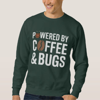 Powered by Coffee & Bugs T-Shirt | Developer Humor スウェットシャツ