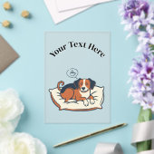 Powered by Coffee & Dog Dreams アクリル招待状 (インサイチュ (ウェディング))