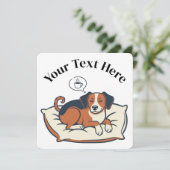 Powered by Coffee & Dog Dreams 招待状 (スタンド正面)