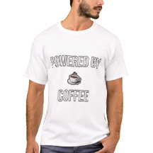 Powered by Coffee – Funny Coffee Lover Design 