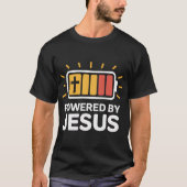 Powered by Jesus T Shirt Tシャツ (正面)