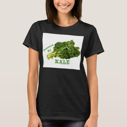 Powered By Kale – ライブ前向きトゥデイ Tシャツ (正面)