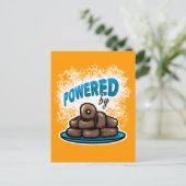 Powered by Little Chocolate Donutsはがき ポストカード (スタンド正面)