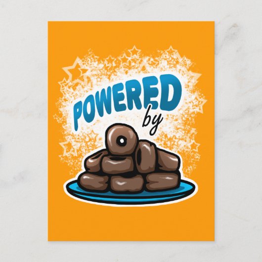 Powered by Little Chocolate Donutsはがき ポストカード (正面)