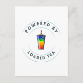 Powered by Loaded Tea ポストカード (正面)