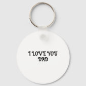 Powered by Love and CoffeeパパKeychain キーホルダー (裏面)