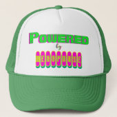 Powered by Menopause 6 Trucker Hat キャップ (正面)