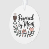 Powered By Mom オーナメント (正面)