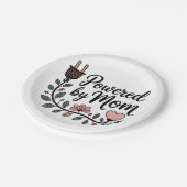 Powered By Mom ペーパープレート (アングル)