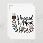 Powered By Mom 案内ポストカード (正面/裏面)