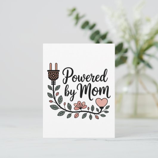 Powered By Mom 案内ポストカード (スタンド正面)