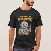 Powered by Okonomiyaki Robot Tシャツ (正面)
