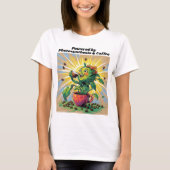 Powered by Photosynthesis & Coffee T-Shirt Tシャツ (正面)