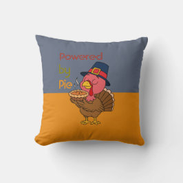 Powered by Pie Modern Minimal Thanksgiving Pillow クッション