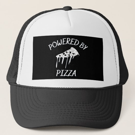 Powered By Pizza キャップ (正面)