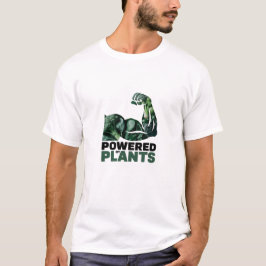 Powered By PlantsトレンドクールビーガンTシャツ Tシャツ