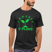 Powered By Plants Vegan Workout Tシャツ (正面)