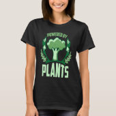 Powered By Plants Veganism Plant Based Lifestyle V Tシャツ (正面)