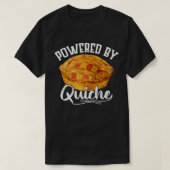 Powered by Quiche調理師  Tシャツ (デザイン正面)