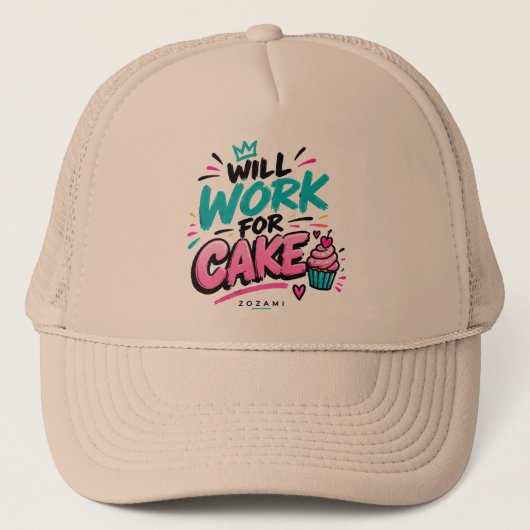 Powered by Snacks – Food Lover Cap | ZOZAMI キャップ (正面)