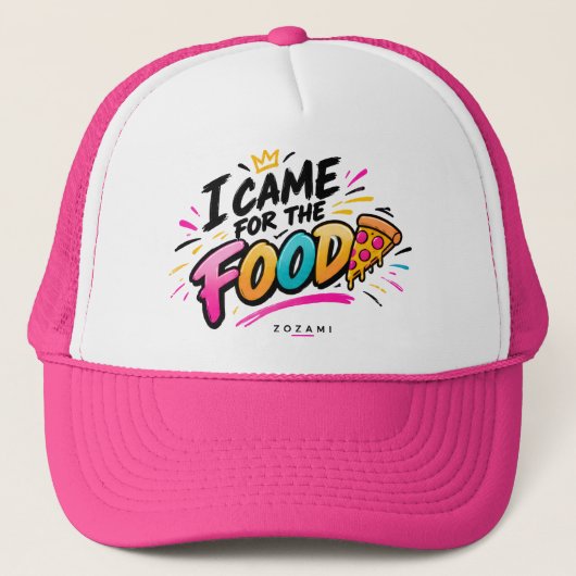 Powered by Snacks – Food Lover Hat | ZOZAMI キャップ (正面)
