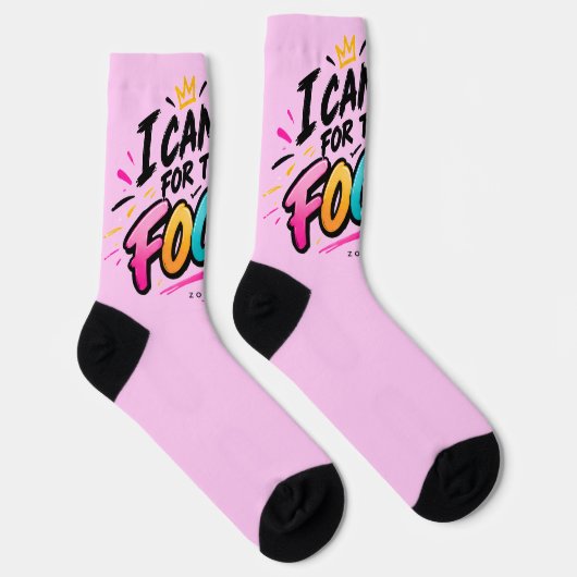 Powered by Snacks – Food Lover Socks | ZOZAMI ソックス (右)