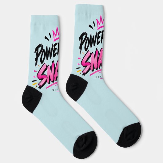 Powered by Snacks – Food Lover Socks | ZOZAMI ソックス (右)