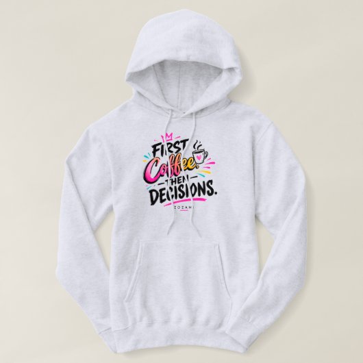 Powered by Snacks – Food Lover Unisex Hoodie パーカ (デザイン正面)