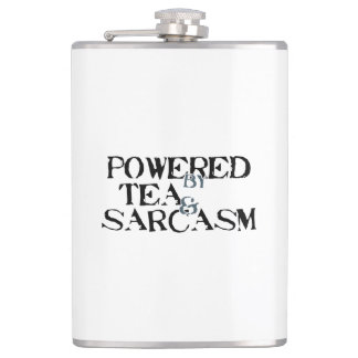 Powered by Tea & Sarcasm フラスク