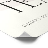 Powered by Tempeh Plant Based Kitchen Decor  ポスター (角)