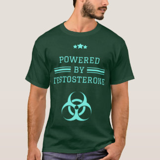 Powered By Testosterone Tシャツ