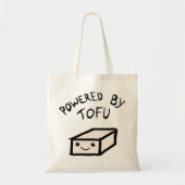 Powered by tofu トートバッグ (正面)