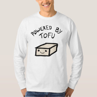 Powered by tofu tシャツ