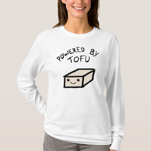 Powered by Tofu Tシャツ (正面)