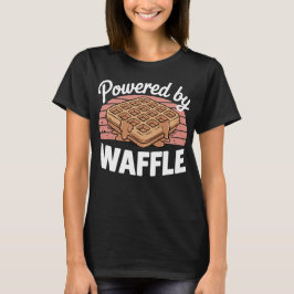 Powered By Waffle Tシャツ