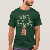 Powered By XP & Ramen Tシャツ (正面)