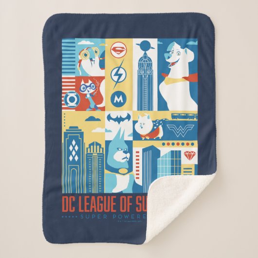 Powered PackすごいアールデコMetropolis シェルパブランケット (正面)