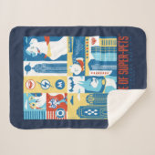 Powered PackすごいアールデコMetropolis シェルパブランケット (正面(横))