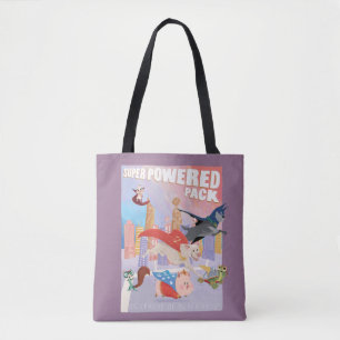 Powered Pack Metropolisすごいイラストレーション トートバッグ