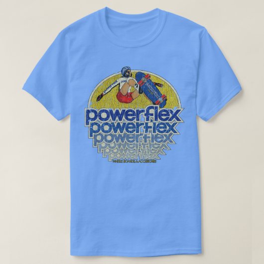 Powerflex 1975 tシャツ (デザイン正面)